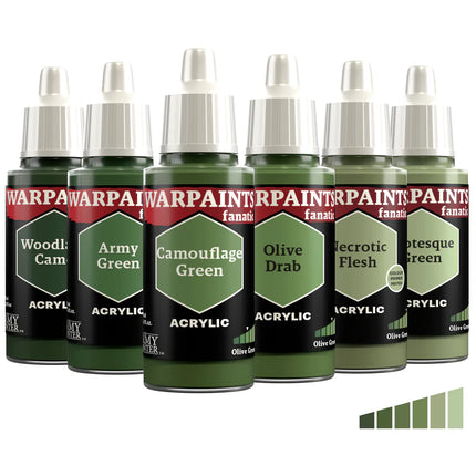 Olive Greens - Fanatics Paint Triad