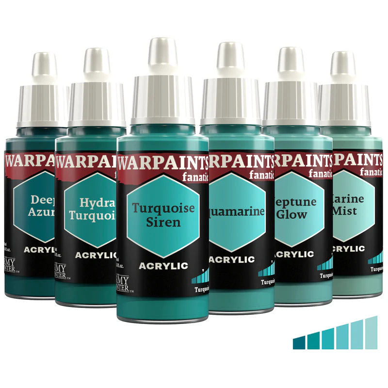 Turquoises - Fanatics Paint Triad