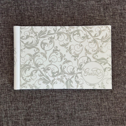 Guest Book - Silver Linework by Ozcorp