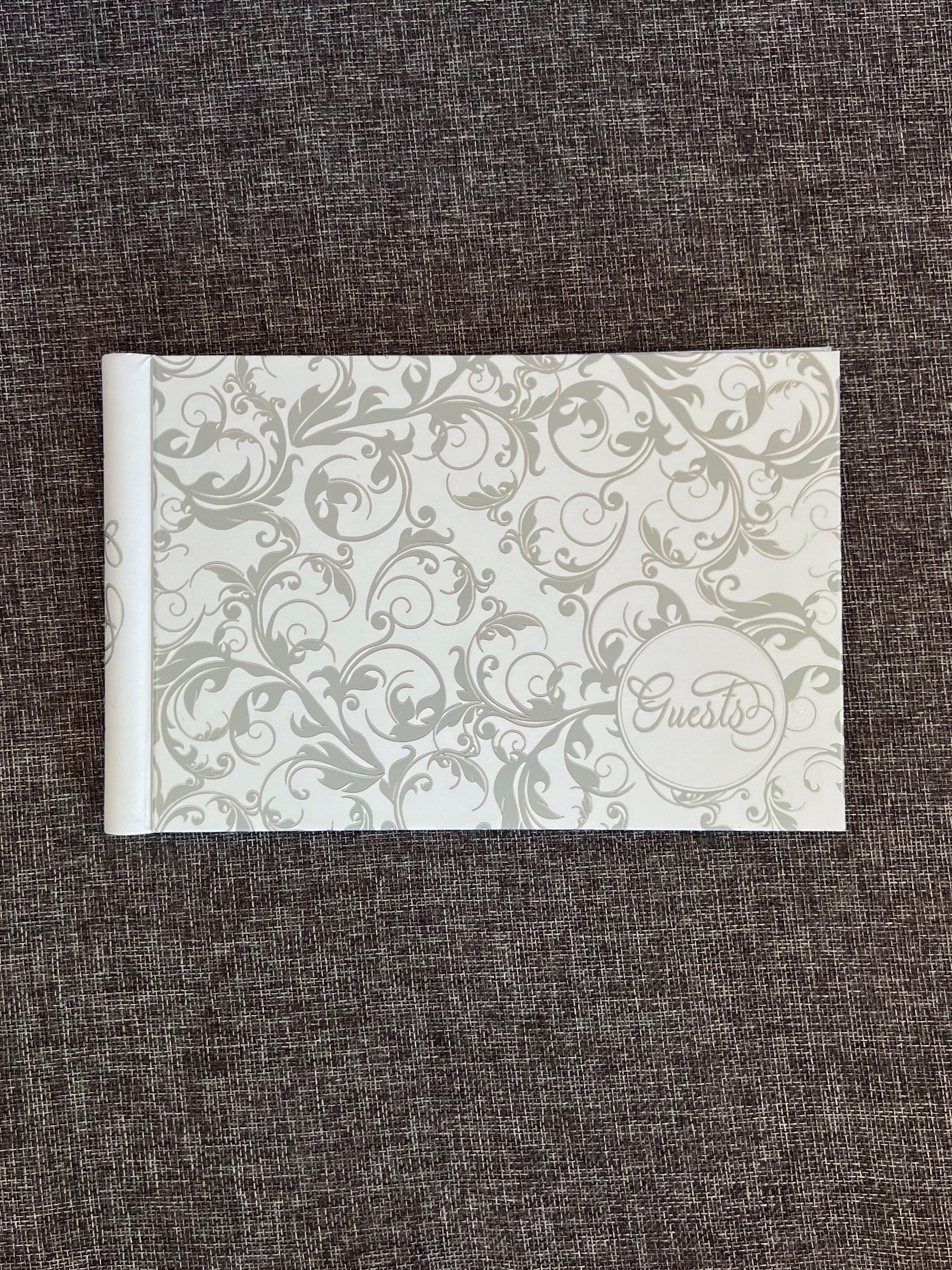 Guest Book - Silver Linework by Ozcorp