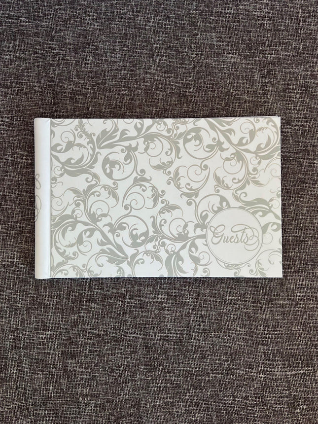 Guest Book - Silver Linework by Ozcorp
