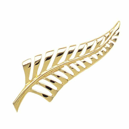 Fern Brooch - Gold Plated GP743