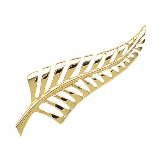 Fern Brooch - Gold Plated GP743