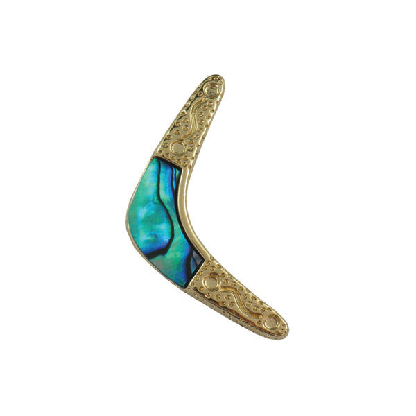 Boomerang Necklace - Gold Plated GP853