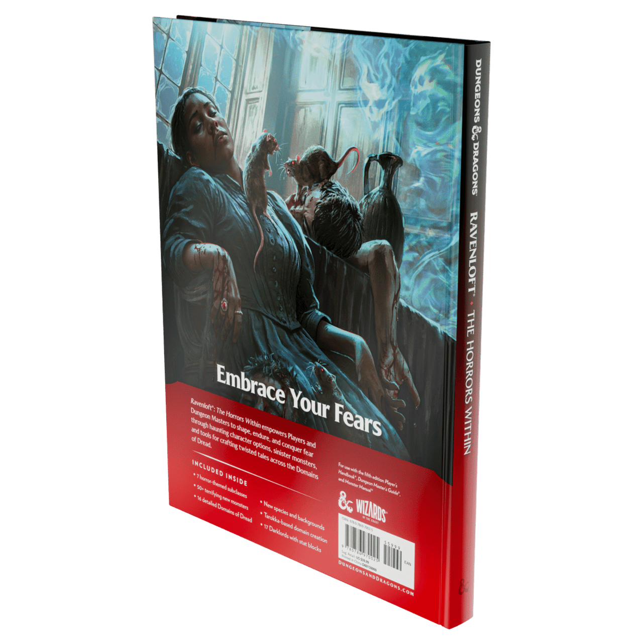 D&D Ravenloft - The Horrors Within Expansion Book