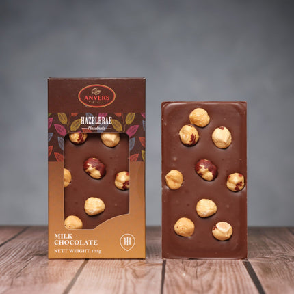 Anvers Tasmania Hazelbrae Chocolate Block 105g