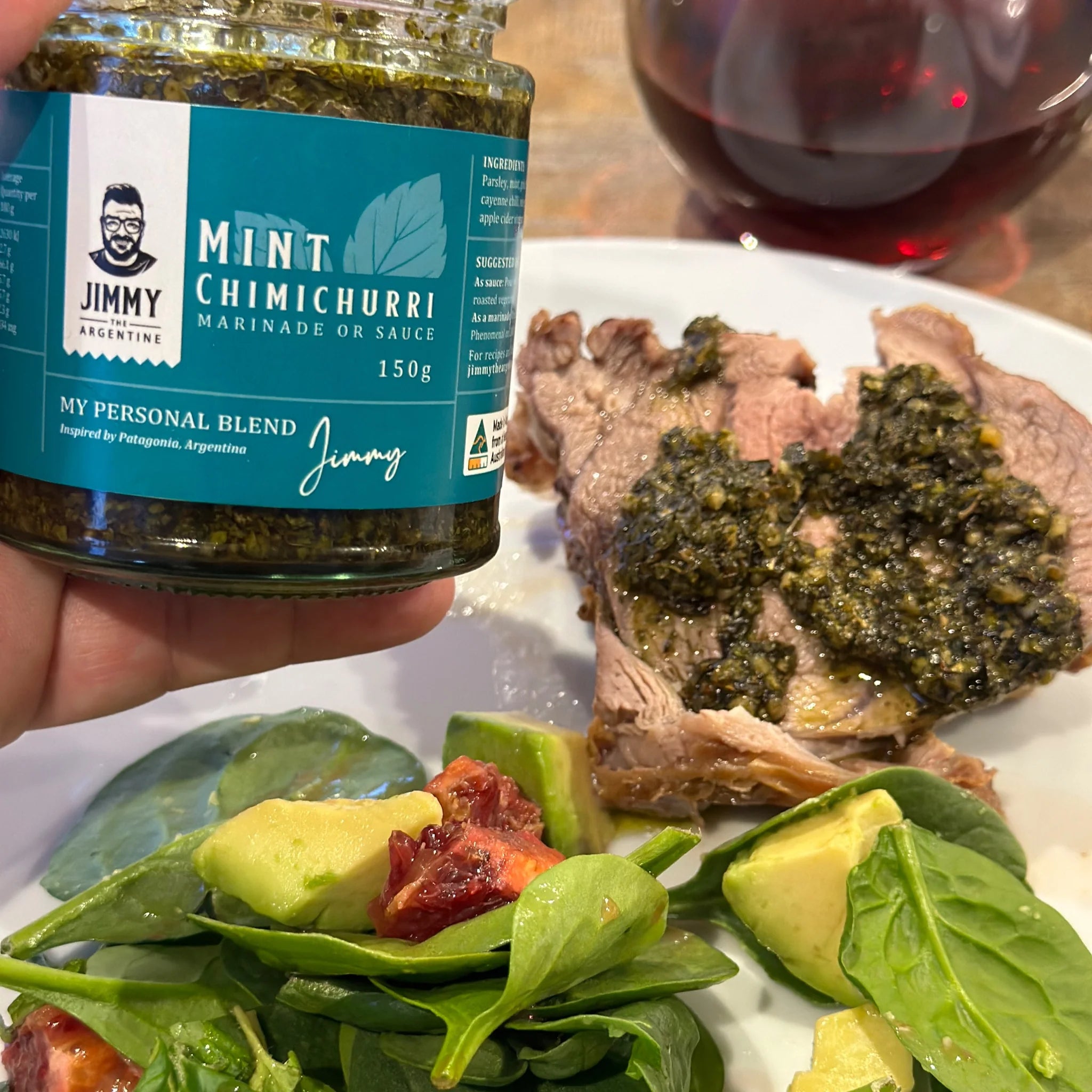 Mint Chimichurri by Jimmy the Argentine