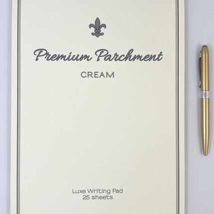 Premium Parchment A4 Writing Pad - Cream by Ozcorp