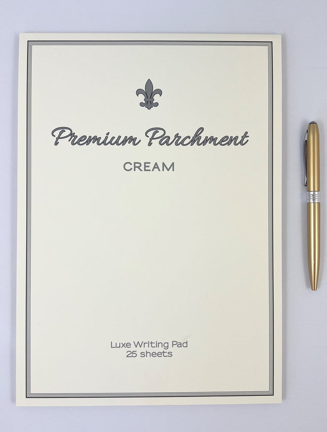 Premium Parchment A4 Writing Pad - Cream by Ozcorp