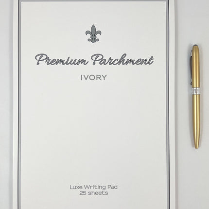 Premium Parchment A4 Writing Pad - Ivory by Ozcorp
