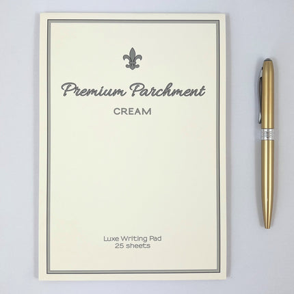 Premium Parchment A5 Writing Pad - Cream by Ozcorp