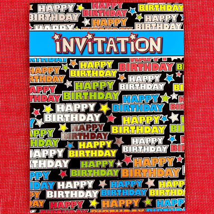 Invitation Pad - Happy Birthday by Ozcorp