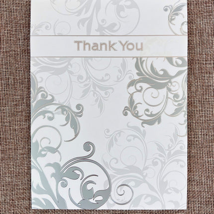 Thank You Pad - Silver - 25 Sheets by Ozcorp