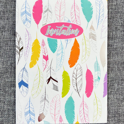Invitation Pad - Feathers by Ozcorp