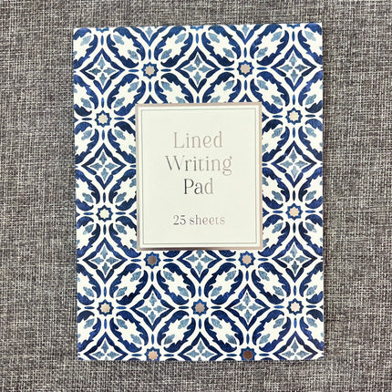Writing Pad - Moroccan Blue by Ozcorp