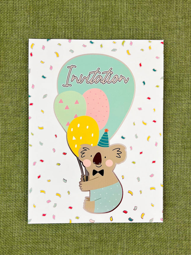 Invitation Pad - Koala by Ozcorp