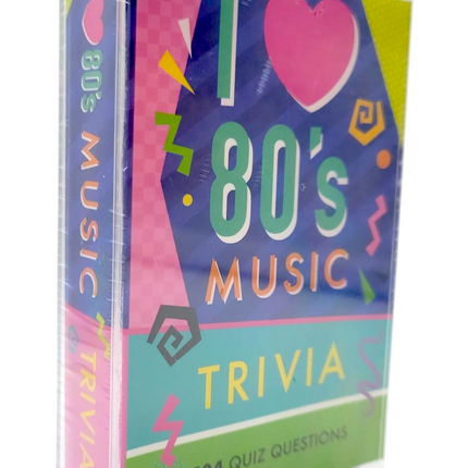 I Love 80s Music Trivia Card Game