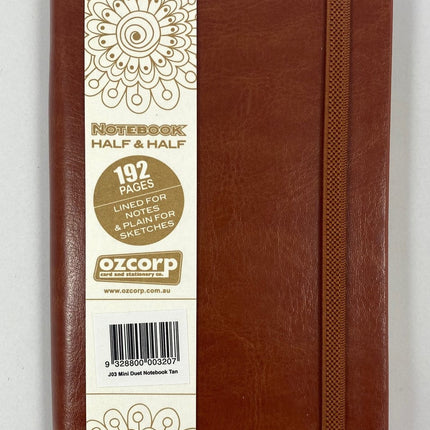Notebook Mini Soft - Tan by Ozcorp