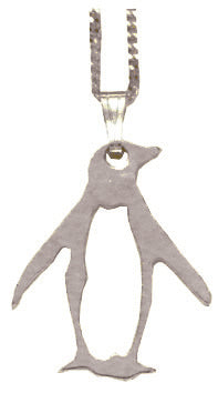 Penguin Necklace - Palladium Plated KPC03