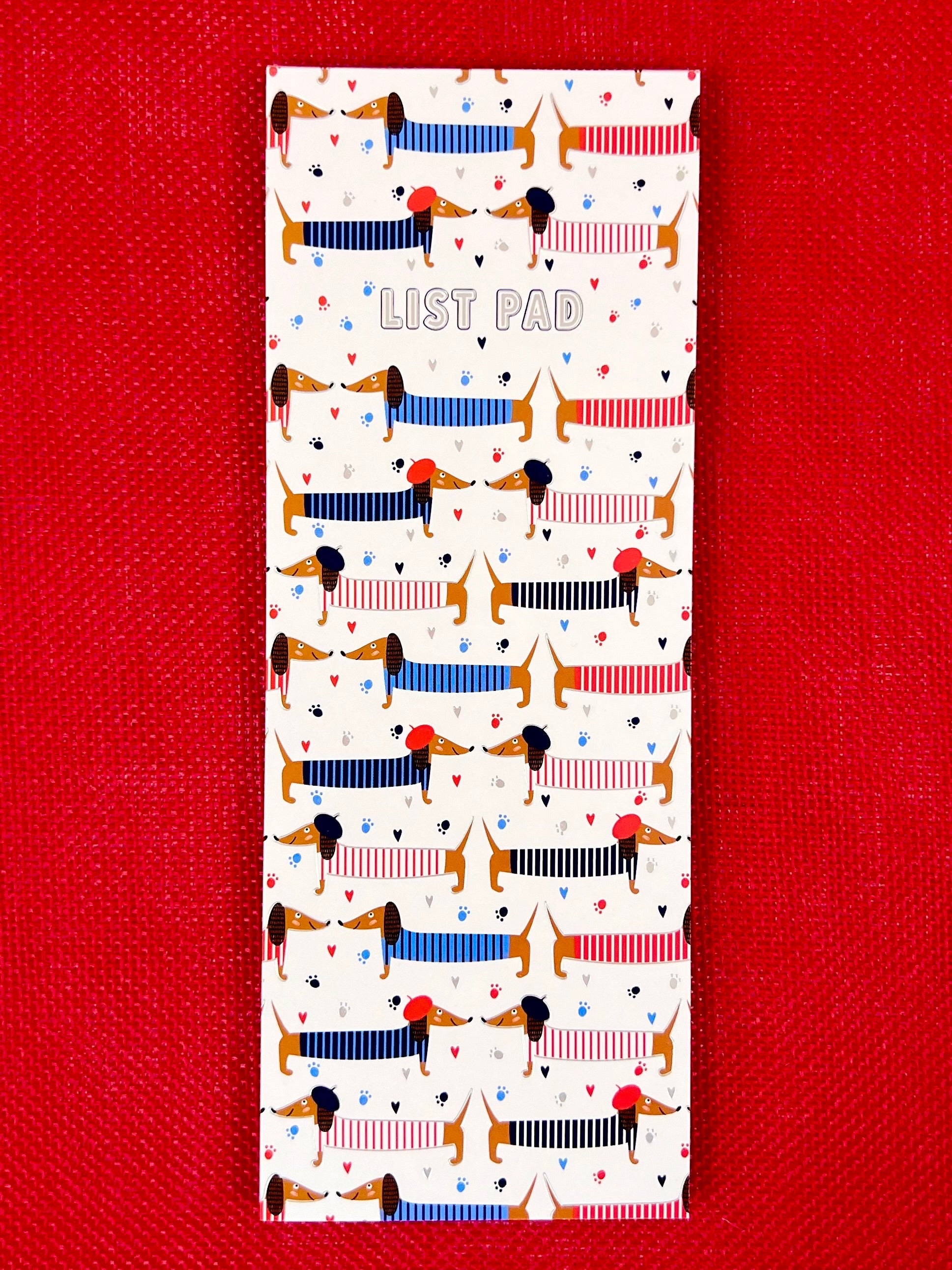 List Pad - Sausage Dogs by Ozcorp