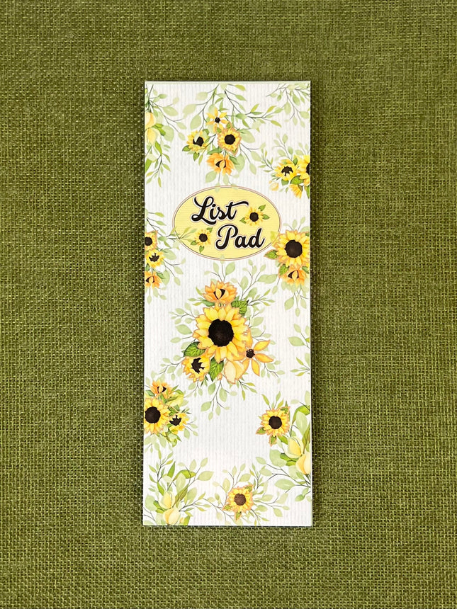 List Pad - Sunflowers by Ozcorp