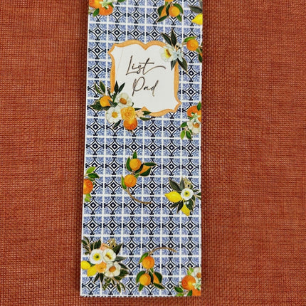 List Pad - Amalfi Lemons by Ozcorp