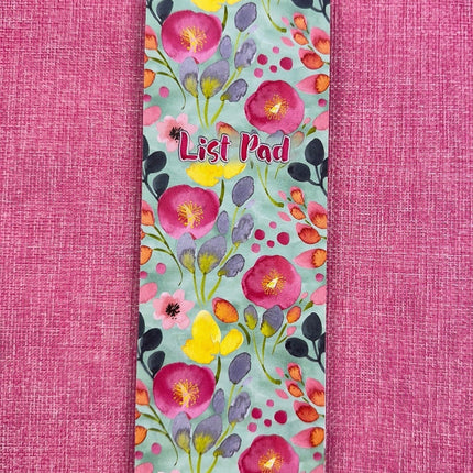 List Pad - Aqua Bloom by Ozcorp