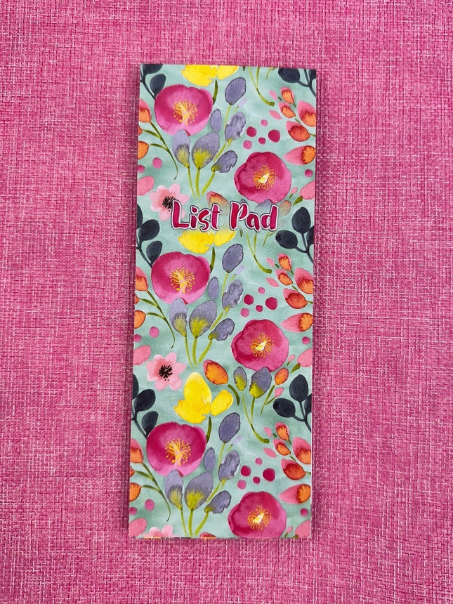 List Pad - Aqua Bloom by Ozcorp