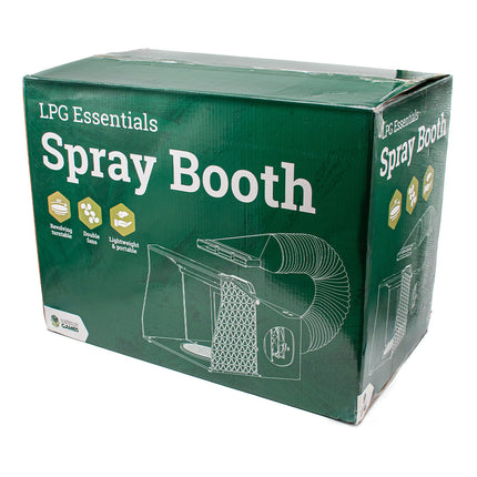 LPG Essentials Airbrush Spray Booth with Turntable and Fans