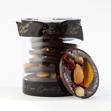 Charlotte Piper Dark Chocolate Mendiant