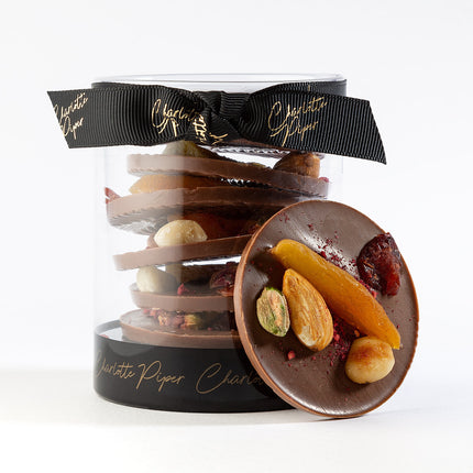 Charlotte Piper Milk Chocolate Mendiant