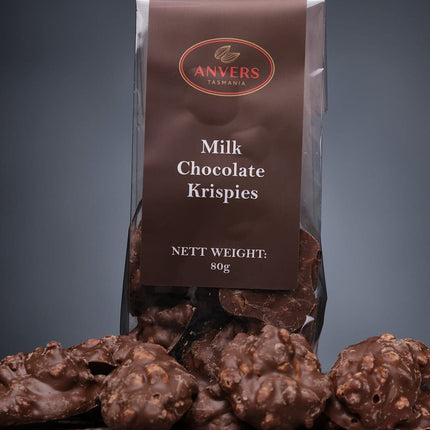 Anvers Tasmania Milk Chocolate Crispies 80g