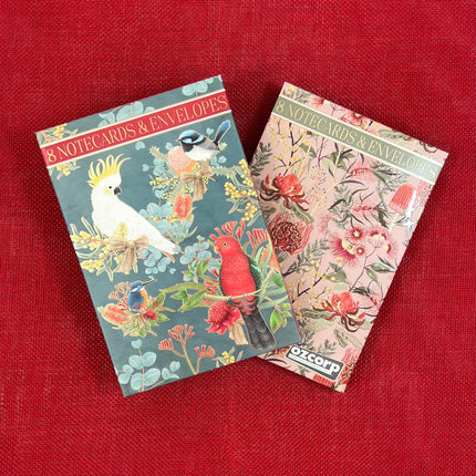 Notelet Set - Bush and Native Birds by Ozcorp