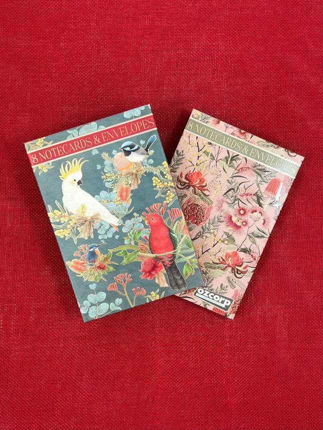 Notelet Set - Bush and Native Birds by Ozcorp