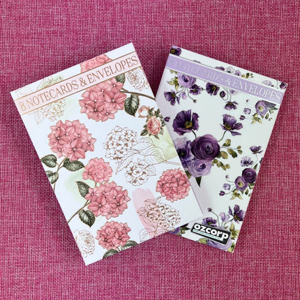 Notelet Set - Roses and Poppies by Ozcorp