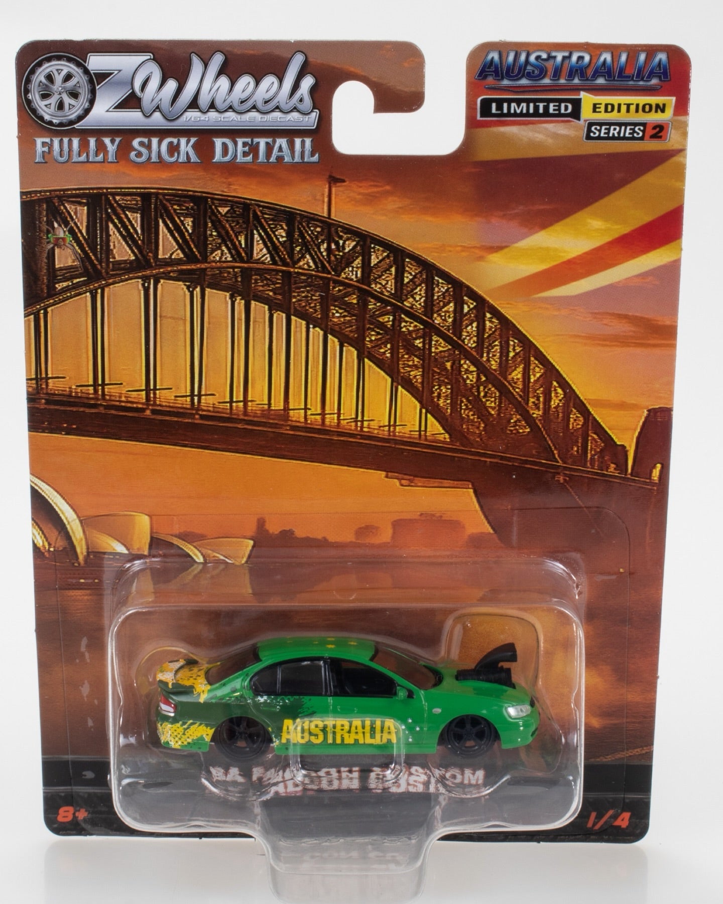 Oz Wheels 1:64 Ford BA Falcon Custom Australia Day FSD Set Series 2 diecast
