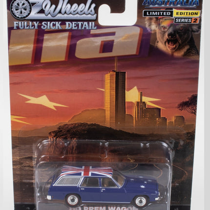 Oz Wheels 1:64 Holden HQ Premier Wagon Australia Day FSD Set Series 2 diecast