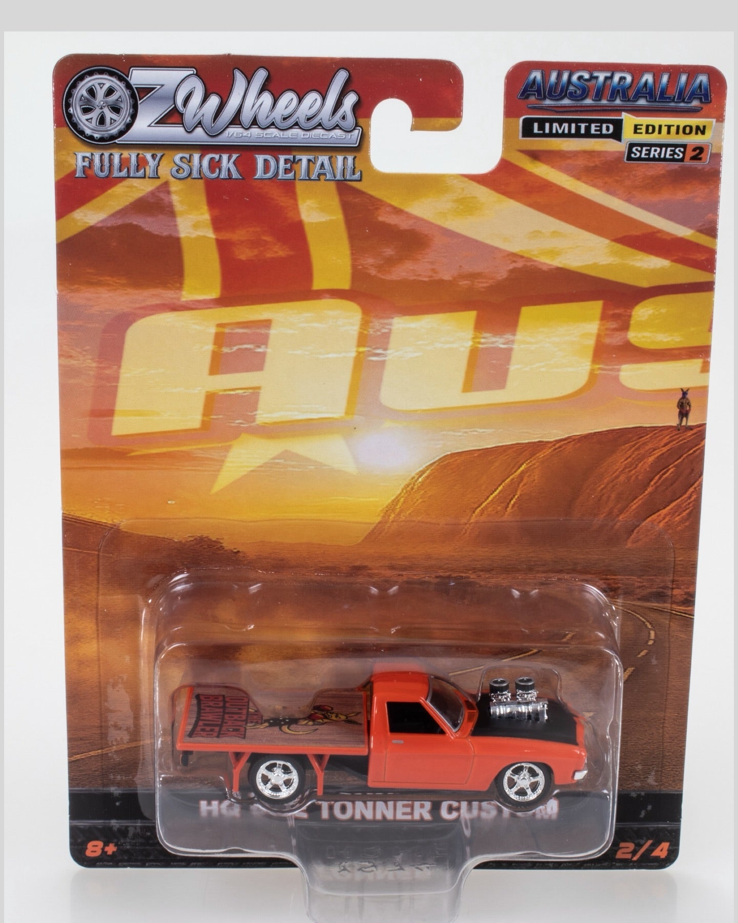 Oz Wheels 1:64 Holden HQ One Tonner Custom Australia Day FSD Set Series 2 diecast