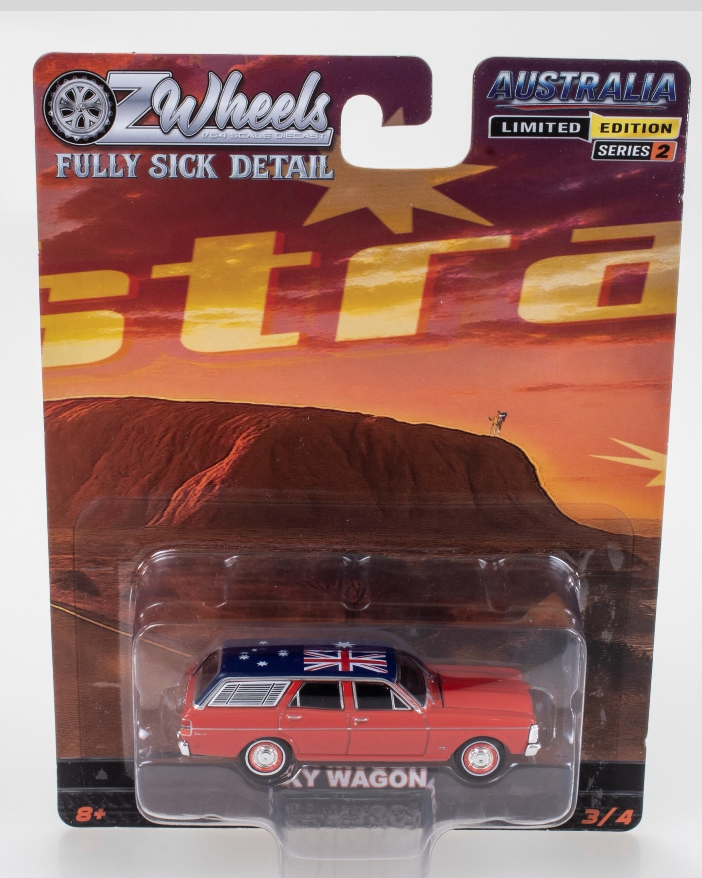 Oz Wheels 1:64 Ford XY Falcon Wagon Australia Day FSD Set Series 2 diecast