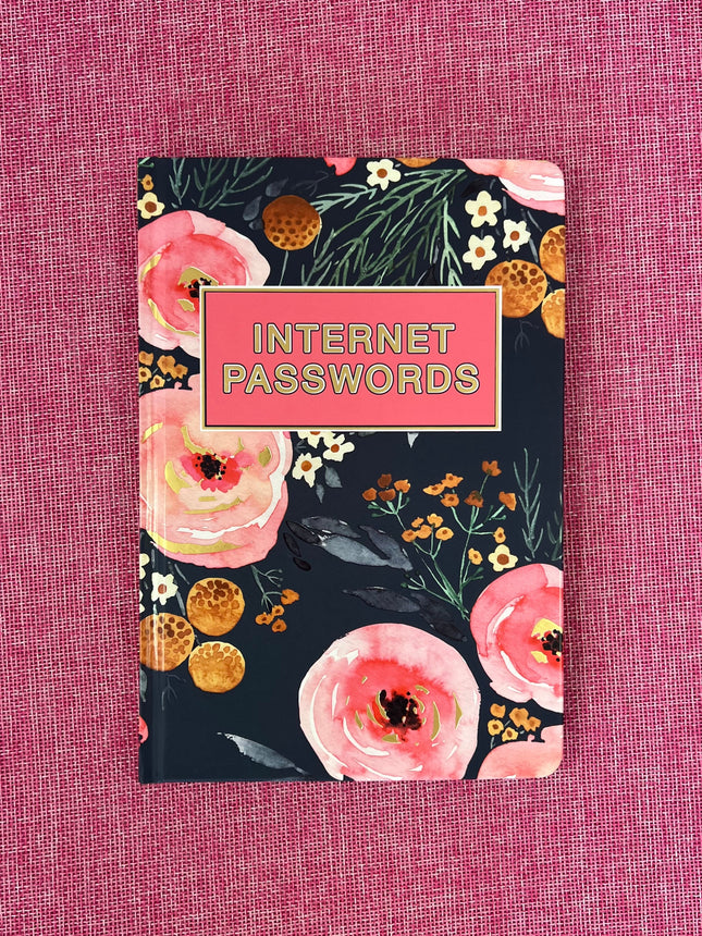 Password Book Rustic Floral A5 by Ozcorp