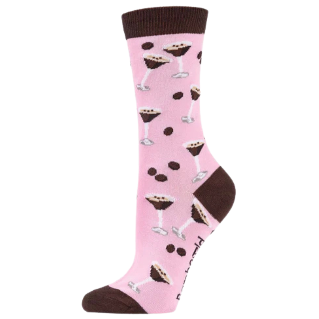 Womens Bamboo Socks - Espresso
