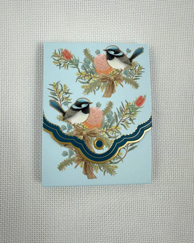 Purse Notepad - Blue Wren by Ozcorp