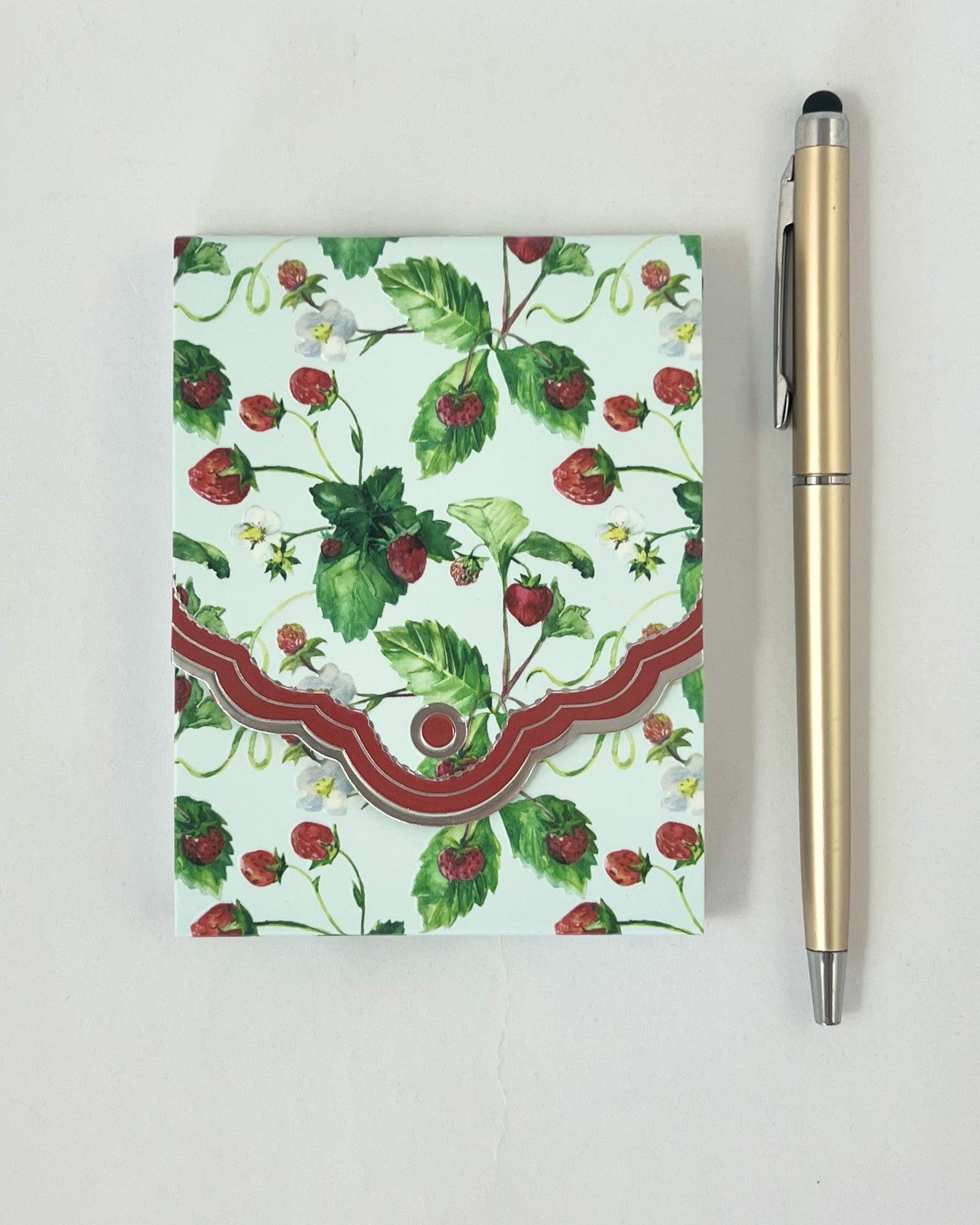 Purse Notepad - Strawberries by Ozcorp