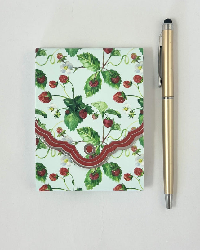 Purse Notepad - Strawberries by Ozcorp