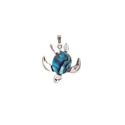 Turtle Necklace - Palladium Plated PO547