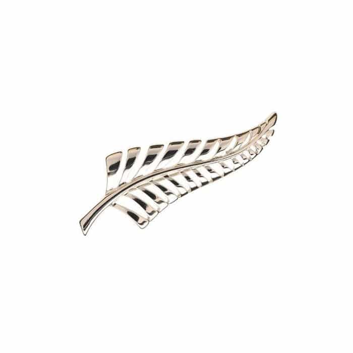 Fern Brooch - Palladium Plated PO743