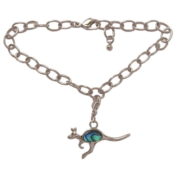 Kangaroo Bracelet - Palladium Plated PO975