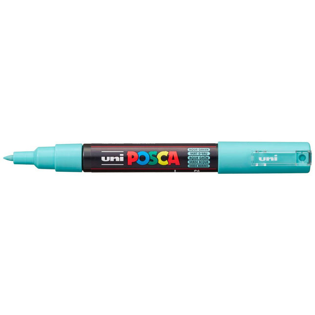 POSCA PC-1M Extra Fine Paint Marker - Aqua Green