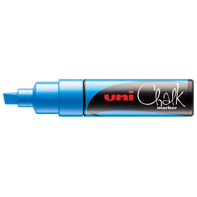 Uni Chalk Marker - Blue, chalk-effect marker