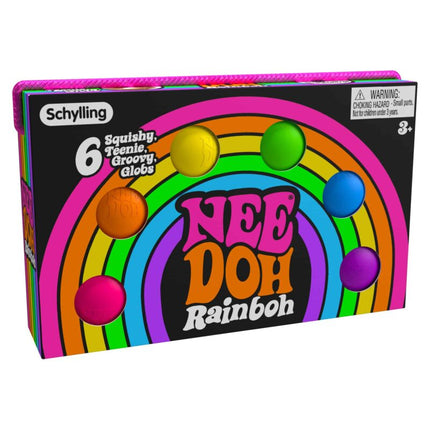 Nee Doh Rainboh Teenie Groovy Globs